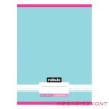 Füzet kockás NEBULO A/4 32 lapos 87-32 Monochrome és Gradient lányos 12 darabos