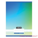 Füzet kockás NEBULO A/4 32 lapos 87-32 Monochrome és Gradient fiús 12 darabos