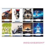 Füzet sima NEBULO A/5 32 lapos 20-32 Vagány 16 darabos