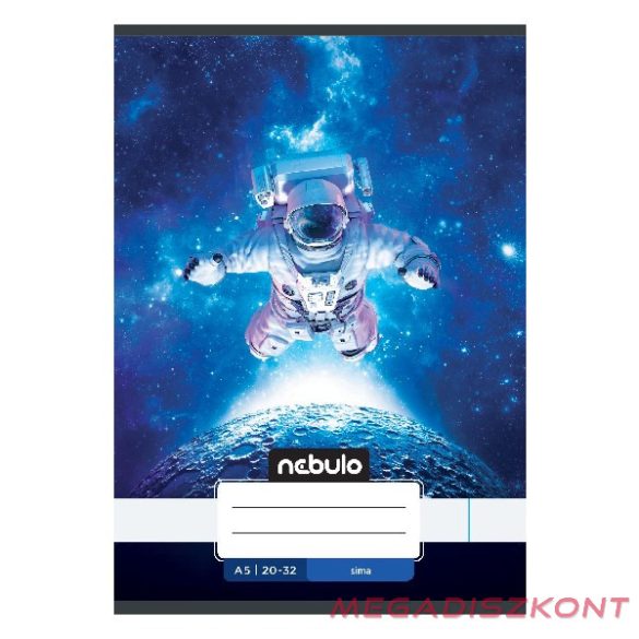 Füzet sima NEBULO A/5 32 lapos 20-32 Vagány 16 darabos