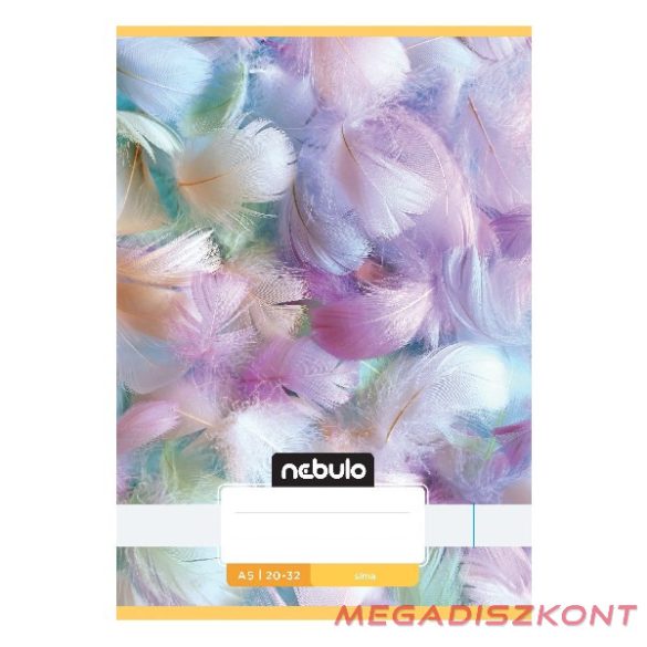 Füzet sima NEBULO A/5 32 lapos 20-32 Cuki 16 darabos