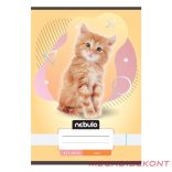 Füzet sima NEBULO A/5 32 lapos 20-32 Állatok 16 darabos