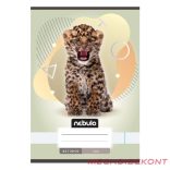 Füzet sima NEBULO A/5 32 lapos 20-32 Állatok 16 darabos