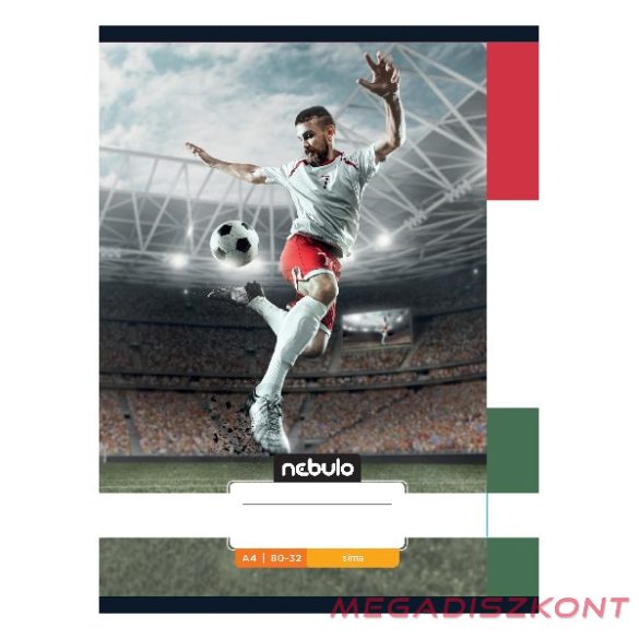 Füzet sima NEBULO A/4 32 lapos 80-32 Xtreme 12 db/csomag