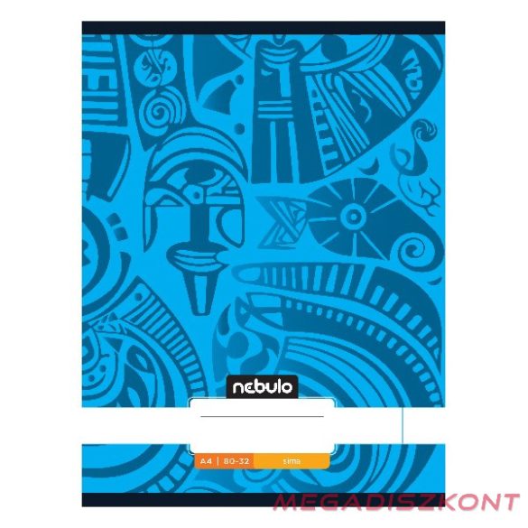 Füzet sima NEBULO A/4 32 lapos 80-32 Xtreme 12 db/csomag