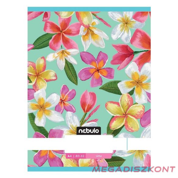 Füzet sima NEBULO A/4 32 lapos 80-32 L-Design 12 db/csomag