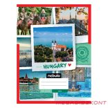 Füzet sima NEBULO A/4 32 lapos 80-32 Ország-Város 12 darabos