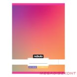 Füzet sima NEBULO A/4 32 lapos 80-32 Monochrome és Gradient lányos 12 darabos