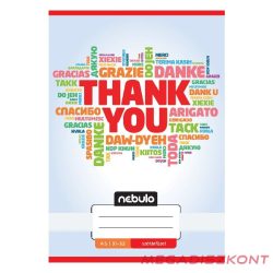 Szótárfüzet NEBULO  A/5 32 lapos 31-32 Mix 16 darabos