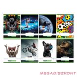 Füzet vonalas NEBULO A/5 32 lapos 21-32 4-8.osztályos Vagány II. 16 darabos