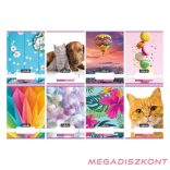 Füzet vonalas NEBULO A/5 32 lapos 21-32 4-8.osztályos Cuki I. 16 darabos