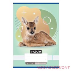   Füzet vonalas NEBULO A/5 32 lapos 21-32 4-8.osztályos Állatok 16 darabos