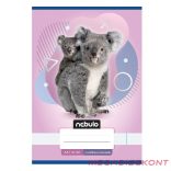 Füzet vonalas NEBULO A/5 32 lapos 21-32 4-8.osztályos Állatok 16 darabos