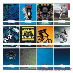 Füzet vonalas NEBULO A/4 32 lapos 81-32 Xtreme 12 darabos