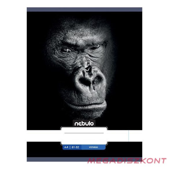 Füzet vonalas NEBULO A/4 32 lapos 81-32 Állatok 12 darabos