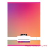 Füzet vonalas NEBULO A/4 32 lapos 81-32 Monochrome és Gradient lányos 12 darabos