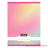 Füzet vonalas NEBULO A/4 32 lapos 81-32 Monochrome és Gradient lányos 12 darabos