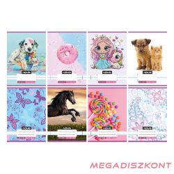   Füzet vonalas NEBULO A/5 32 lapos 14-32 1.osztályos Cuki 16 darabos