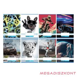   Füzet vonalas NEBULO A/5 32 lapos 16-32 2.osztályos Vagány 16 darabos