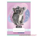 Füzet vonalas NEBULO A/5 32 lapos 12-32 3.osztályos Állatok 16 darabos