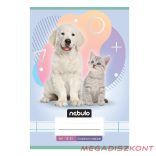 Füzet vonalas NEBULO A/5 32 lapos 12-32 3.osztályos Állatok 16 darabos