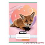 Füzet vonalas NEBULO A/5 32 lapos 12-32 3.osztályos Állatok 16 darabos