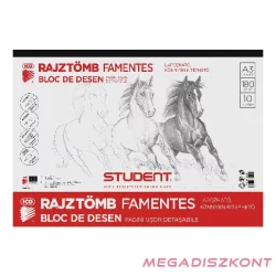 Rajztömb ICO Student A/3 10 lapos