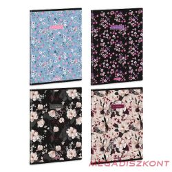 Szótárfüzet ARS UNA A/5 40 lapos extra kapcsos Flowery