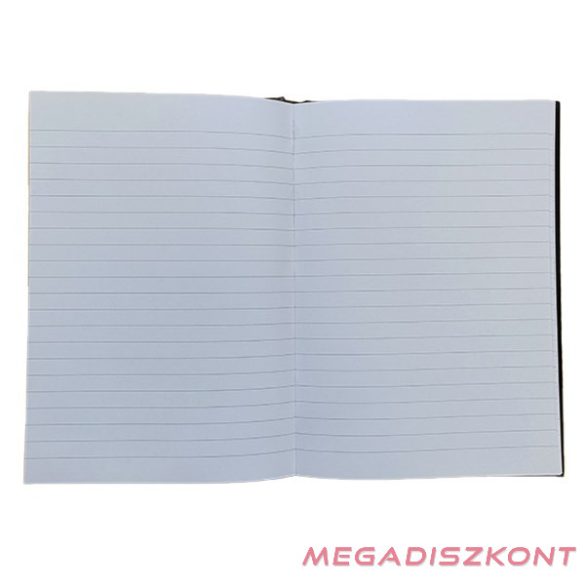 Beírókönyv vonalas JUNIOR A/5 80 lapos Diorama keményfedeles egyszínű
