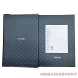 Beírókönyv vonalas JUNIOR A/5 80 lapos Diorama keményfedeles egyszínű