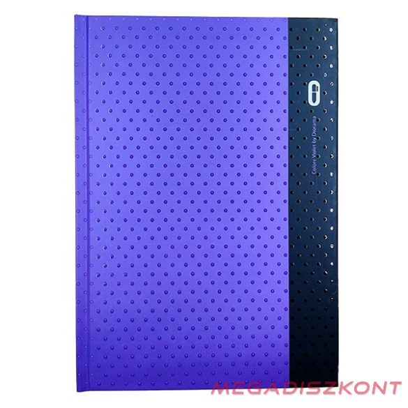 Beírókönyv vonalas JUNIOR A/5 80 lapos Diorama keményfedeles egyszínű