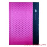 Beírókönyv vonalas JUNIOR A/5 80 lapos Diorama keményfedeles egyszínű