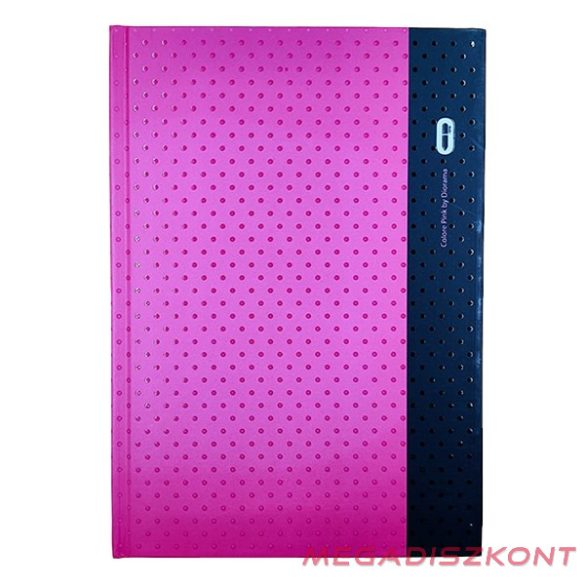 Beírókönyv vonalas JUNIOR A/5 80 lapos Diorama keményfedeles egyszínű