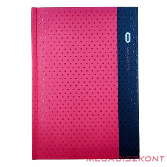 Beírókönyv vonalas JUNIOR A/5 80 lapos Diorama keményfedeles egyszínű