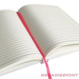 Jegyzetfüzet vonalas SPOKO A/5 96 lapos gumis keményfedeles nagy szív
