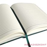 Jegyzetfüzet vonalas SPOKO A/5 96 lapos gumis keményfedeles levelek