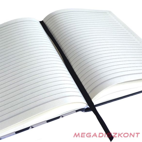 Jegyzetfüzet vonalas SPOKO A/5 96 lapos gumis keményfedeles mozaik