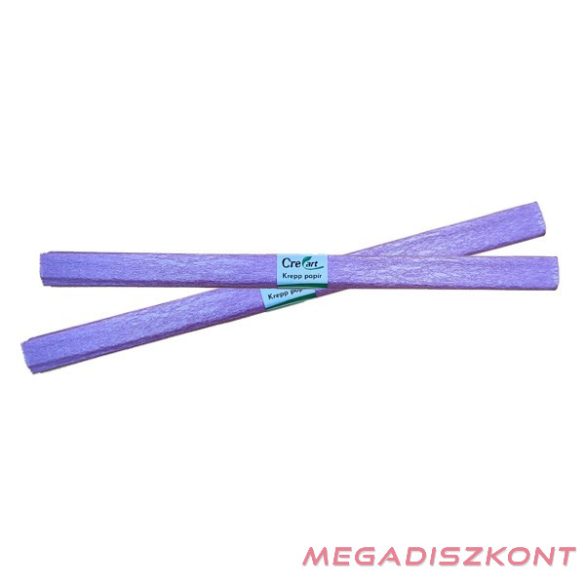Krepp papír 50x200cm gyöngyház lila
