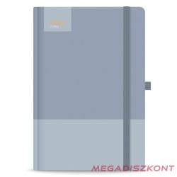   Notesz vonalas STREET Casual A/6 96 lapos gumis keményfedelű kék