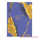 Füzet vonalas STREET A/4 54 lapos Botanic margóval