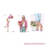 Füzet vonalas STREET A/4 54 lapos Cute margóval