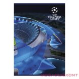 Füzet vonalas CHAMPIONS LEAGUE A/4 54 lapos margóval
