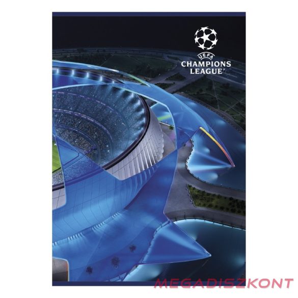 Füzet vonalas CHAMPIONS LEAGUE A/4 54 lapos margóval