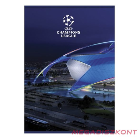 Füzet vonalas CHAMPIONS LEAGUE A/4 54 lapos margóval
