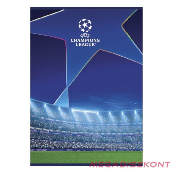 Füzet vonalas CHAMPIONS LEAGUE A/4 54 lapos margóval