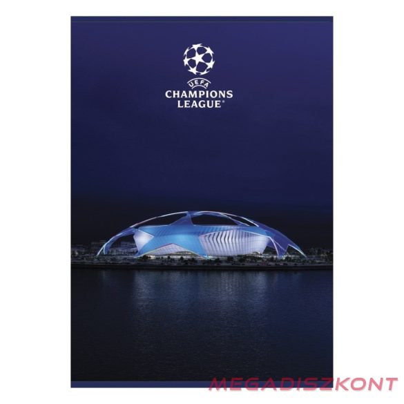 Füzet vonalas CHAMPIONS LEAGUE A/4 54 lapos margóval