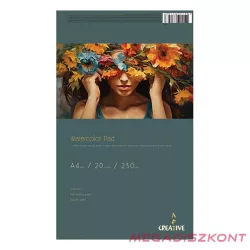 Akvarell rajztömb CREATIVE A/4 230 g 20 lapos