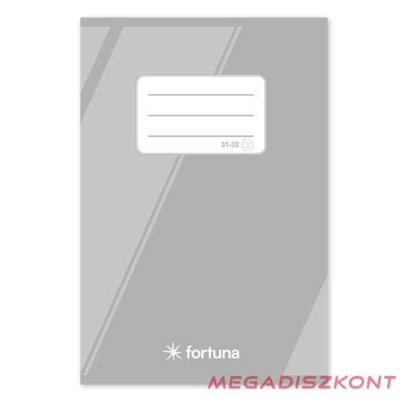 Szótárfüzet FORTUNA Basic A/5 32 lapos 31-32