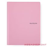 Jegyzetfüzet vonalas PASTELINI A/5 60 lapos spirálos keményfedeles