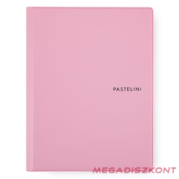 Jegyzetfüzet vonalas PASTELINI A/5 60 lapos spirálos keményfedeles